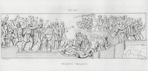 Trajan’s Column by Italian School