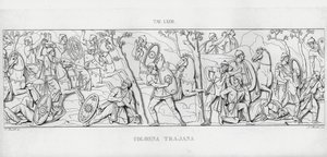Trajan’s Column by Italian School