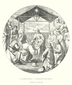 The Adoration of the Magi, Collection of the Pitti Palace by Italian School