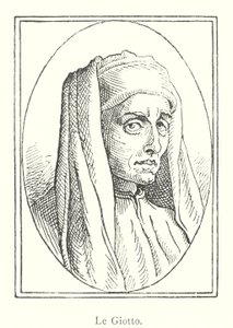 Giotto (engraving) by Italian School