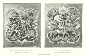 The Sacrifice of Abraham (engraving) by Italian School