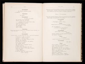Libretto della Tosca by Giacomo Puccini, Edition Ricordi, Italy by Italian School
