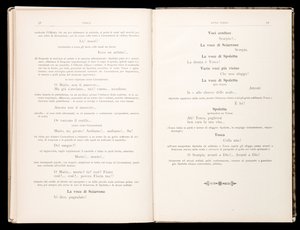 Libretto della Tosca by Giacomo Puccini, Edition Ricordi, Italy by Italian School