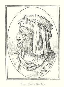 Luca Della Robbia (engraving) by Italian School