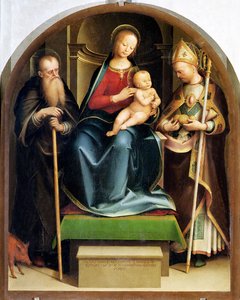 Madonna and Child with St. Anthony Abbot and St. Nicholas of Bari