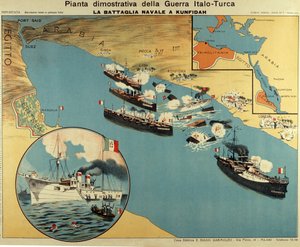 Map of the Battle of Kunfuda Bay