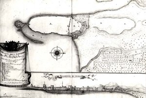 Map of the Fortress at Modon, Morea