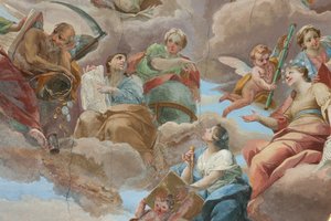 Milan, Church of San Francesco da Paola, Fresco Hall Palazzo