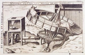 Mill Powered by Animals