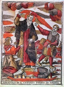 Miracle of St. Anthony the Great Curing a Poisoned Man by Italian School