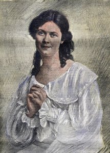 Miss Duncan (Isadora), American Dancer of Irish Origin (1877 - 1927) by Italian School