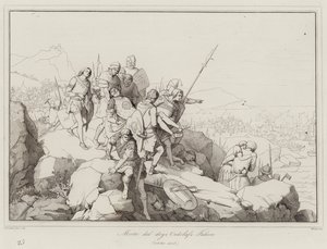 Death of the Doge Ordelafo Faliero by Italian School