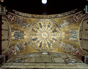 Mosaics of the Vault of the Scarsella by Italian School