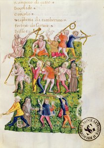 Gardening Skills, miniature from Di Artificial Memoria by Italian School