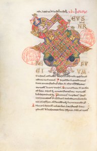 Letter D (Deus) Initial (from the Breviary of Monte Cassino) by Italian School
