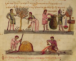 Working in the Fields, Illustration from the Cynegetica by Oppian