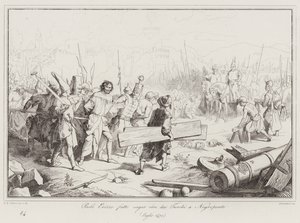 Paolo Erizzo being sawed alive by the Turks at Negroponte by Italian School