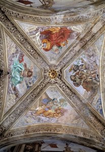 Patriarchs Adam, Abraham, Jacob and Noah by Italian School