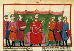 Payment of Fine to Gonfaloniere of Justice by Italian School