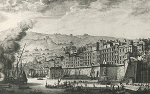 Ponte Reale in Genoa by Italian School