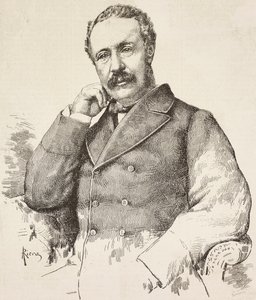 Portrait of Charles George Gordon, known as Gordon Pasha by Italian School