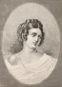 Portrait of Costanza Monti (1792-1840), Italian poet by Italian School