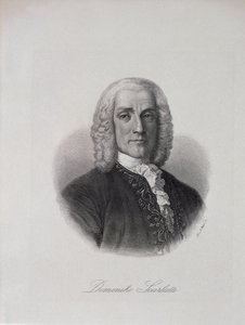 Portrait of Domenico Scarlatti (1686-1757) by Italian School