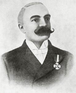 Portrait of Emilio Salgari