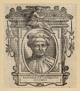 Portrait of Gentile da Fabriano by Italian School