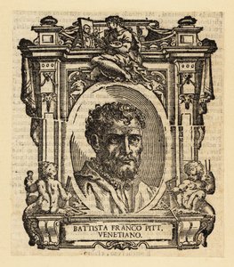 Portrait of Giovanni Battista Franco by Italian School