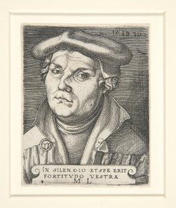 Portrait of Martin Luther by Italian School