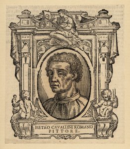 Portrait of Pietro Cavallini by Italian School
