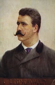 Portrait of Ruggero Leoncavallo by Italian School