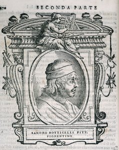 Portrait of Sandro Botticelli from Vasari