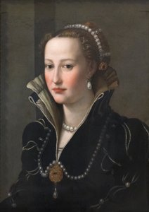 Portrait of a Lady, Possibly Isabella de Medici by Italian School