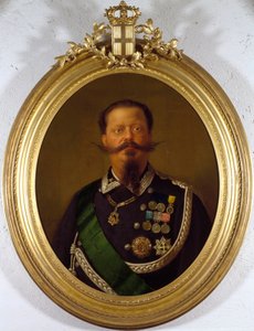 Portrait of the King of Italy Victor Emmanuel II