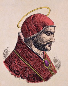 Portrait of Pope Anastasius I (399-401)