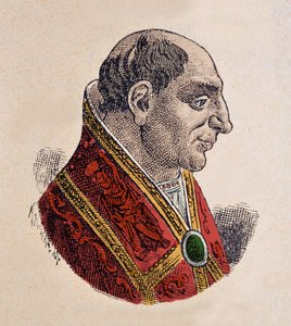 Portrait of Pope Benedict V (964)