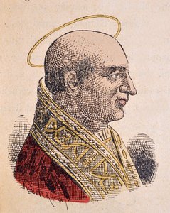 Portrait of Pope Eutychian