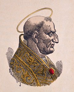 Portrait of Pope Gregory I the Great (590-604)