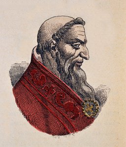 Portrait of Pope Honorius I (625-638)