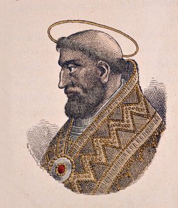 Portrait of Pope Leo II (682-683)