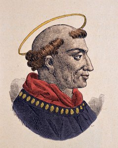 Portrait of Pope Leo IV (847-855) by Italian School
