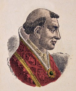 Portrait of Pope Leo VI (928-929)