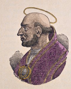 Portrait of Pope Martin I (649-655)
