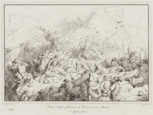Capture of the Fortress of Corone in Morea by Italian School