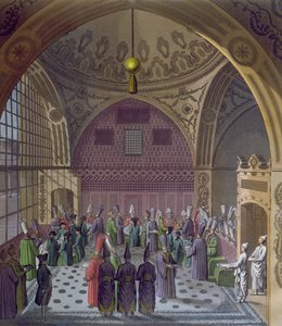 Reception of the Western Ambassadors by the Grand Vizier of the Sultan in Constantinople, c.1820