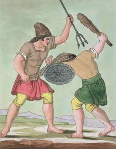 Roman Gladiators, from L
