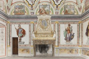 Room of Jupiter and Mercury: Mars and Minerva by Italian School