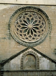 Rose window by Italian School